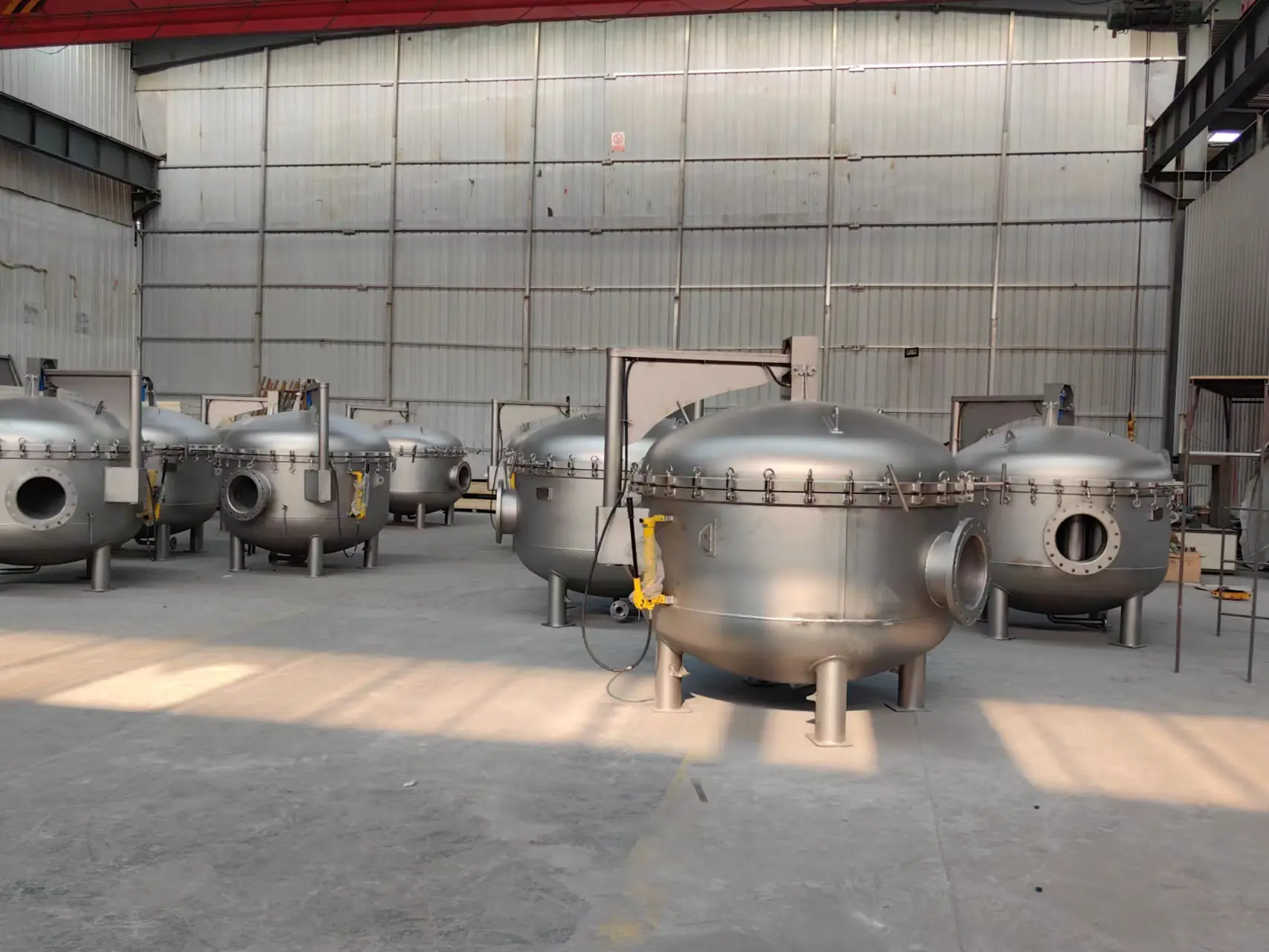  Stainless Steel 304/316L Multi-Bag Liquid Filter Housing for Water Treatment